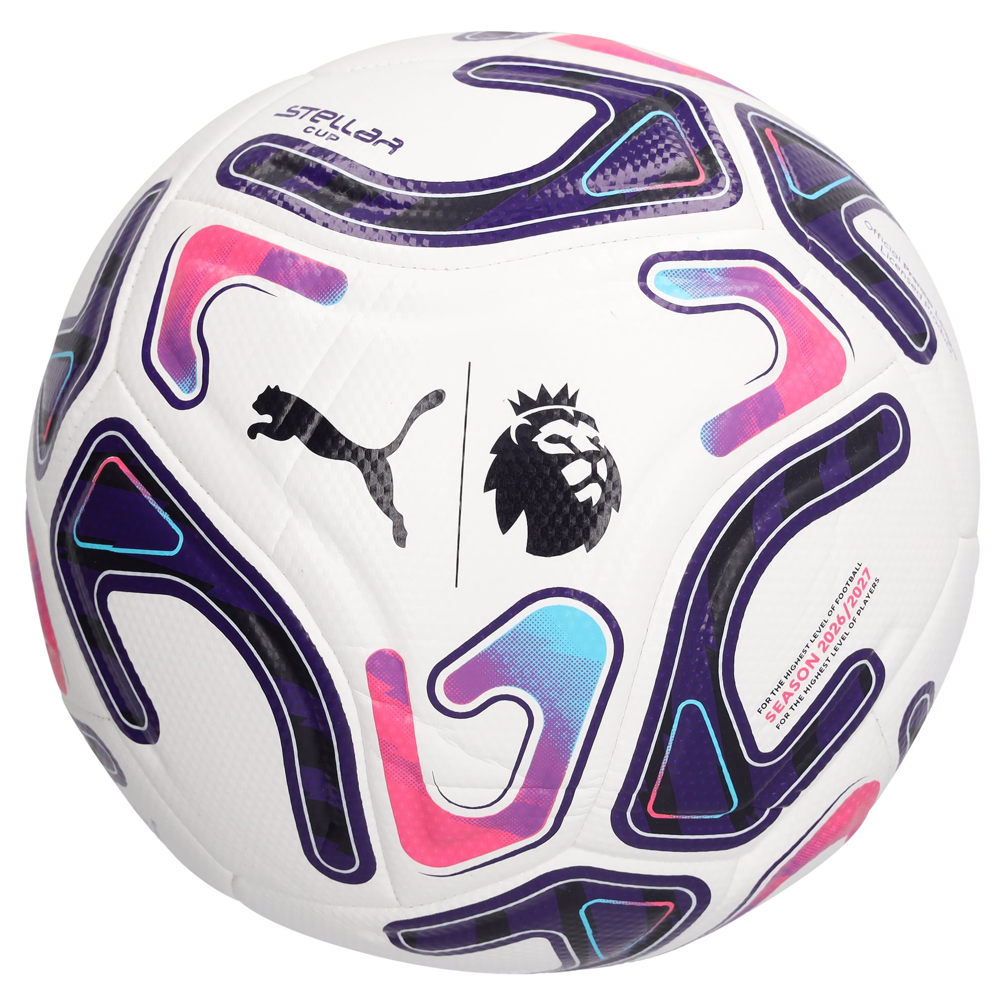 Pallone da calcio PUMA Stellar Cup Premier League Reactivity - Bianco