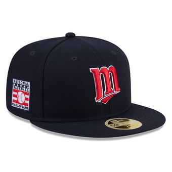 Men's New Era Navy Minnesota Twins 2026 Baseball Hall of Fame 59FIFTY Fitted Hat