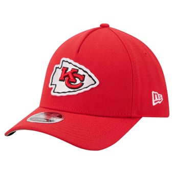 Men's New Era Red Kansas City Chiefs 39THIRTY M-Crown A-Frame Stretch Hat
