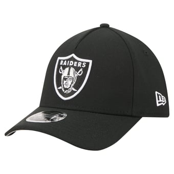 Men's New Era Black Las Vegas Raiders 39THIRTY M-Crown A-Frame Stretch Hat