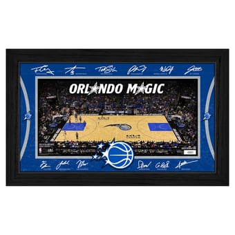 Highland Mint  Orlando Magic 2025 Facsimile Signature Court Framed Picture