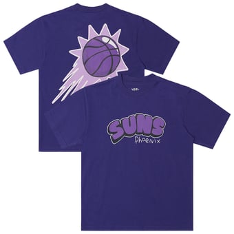 Men's b2Ss  Purple Phoenix Suns Bubble Flare Logo T-Shirt