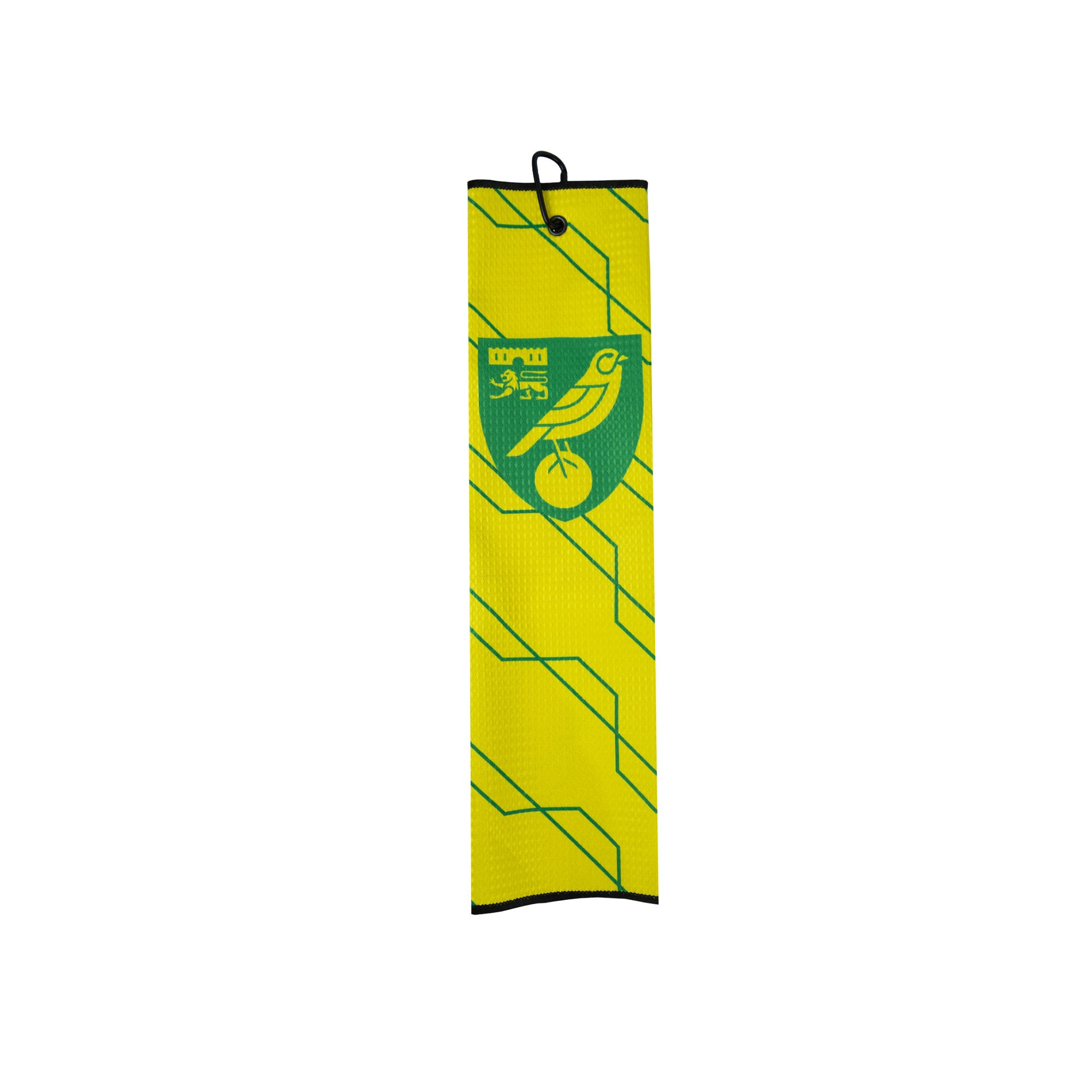 Serviette de golf Norwich City à trois volets: retailer-supplied image