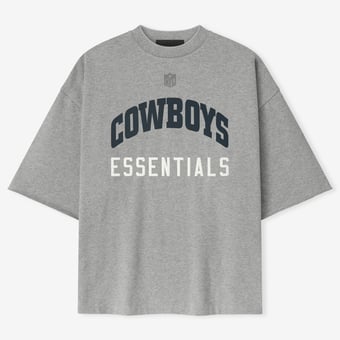Unisex Fear of God x NFL Heather Gray Dallas Cowboys 3/4-Sleeve T-Shirt