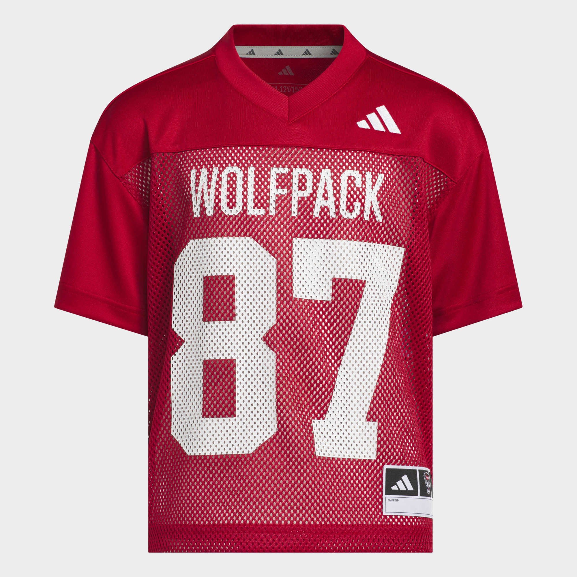 Youth adidas Red NC State Wolfpack Tailgate Jersey Youth adidas Red NC State Wolfpack Tailgate Jersey