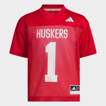 Youth adidas Scarlet Nebraska Huskers Tailgate Jersey