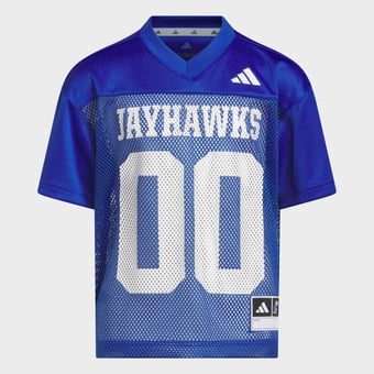 Youth adidas Blue Kansas Jayhawks Tailgate Jersey