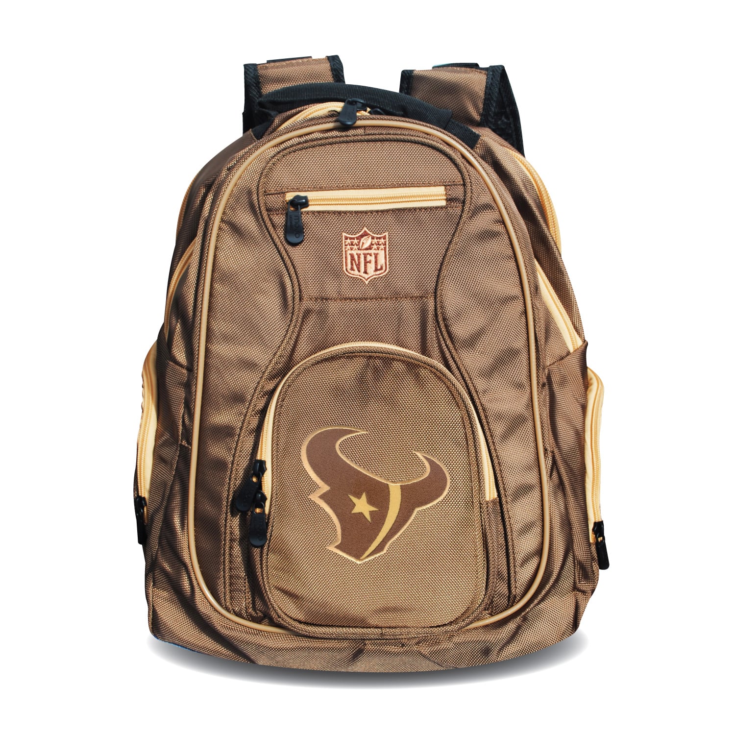 MOJO Tan Houston Texans 19″ Premium Laptop Backpack