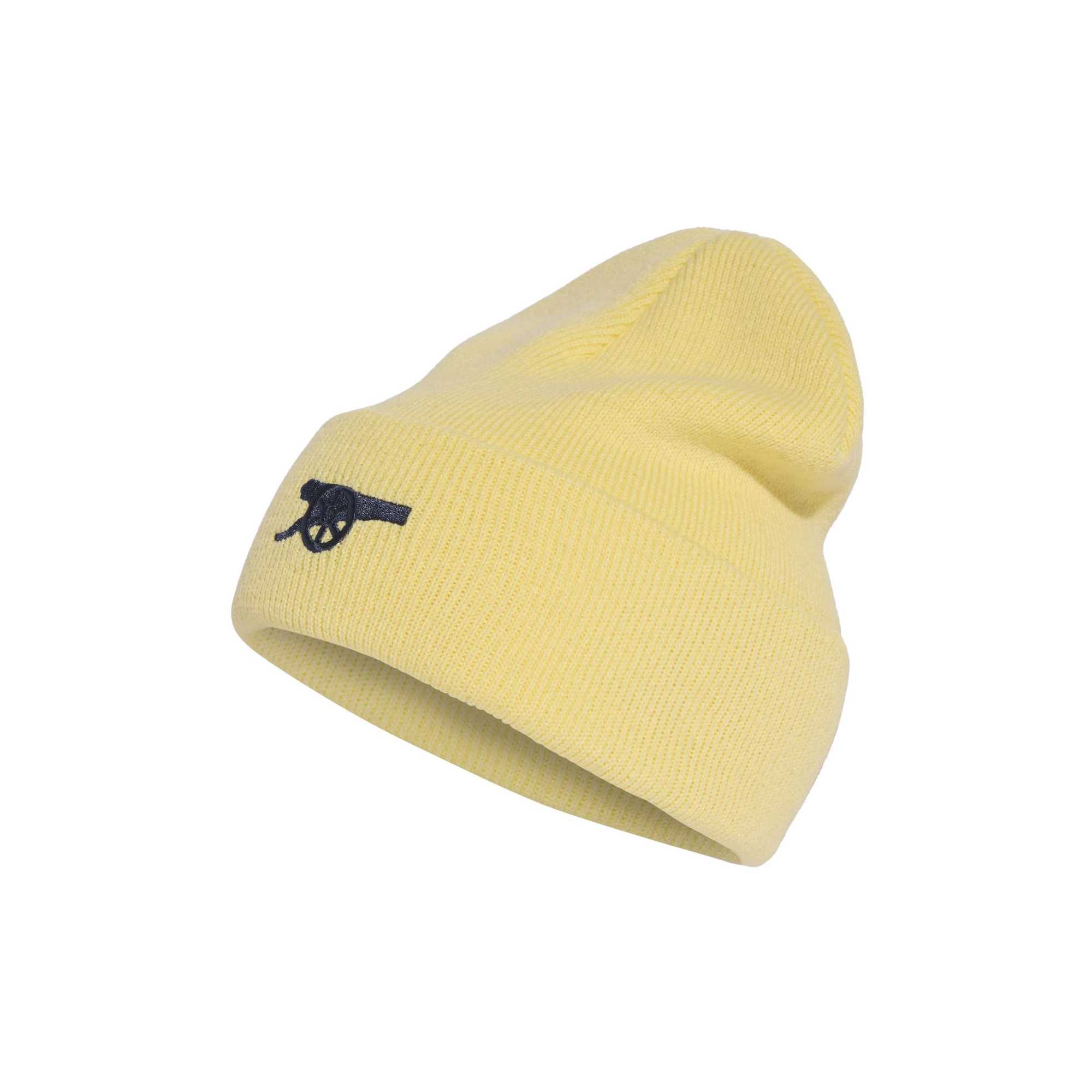 Unisex adidas Yellow Arsenal Cuffed Knit Hat