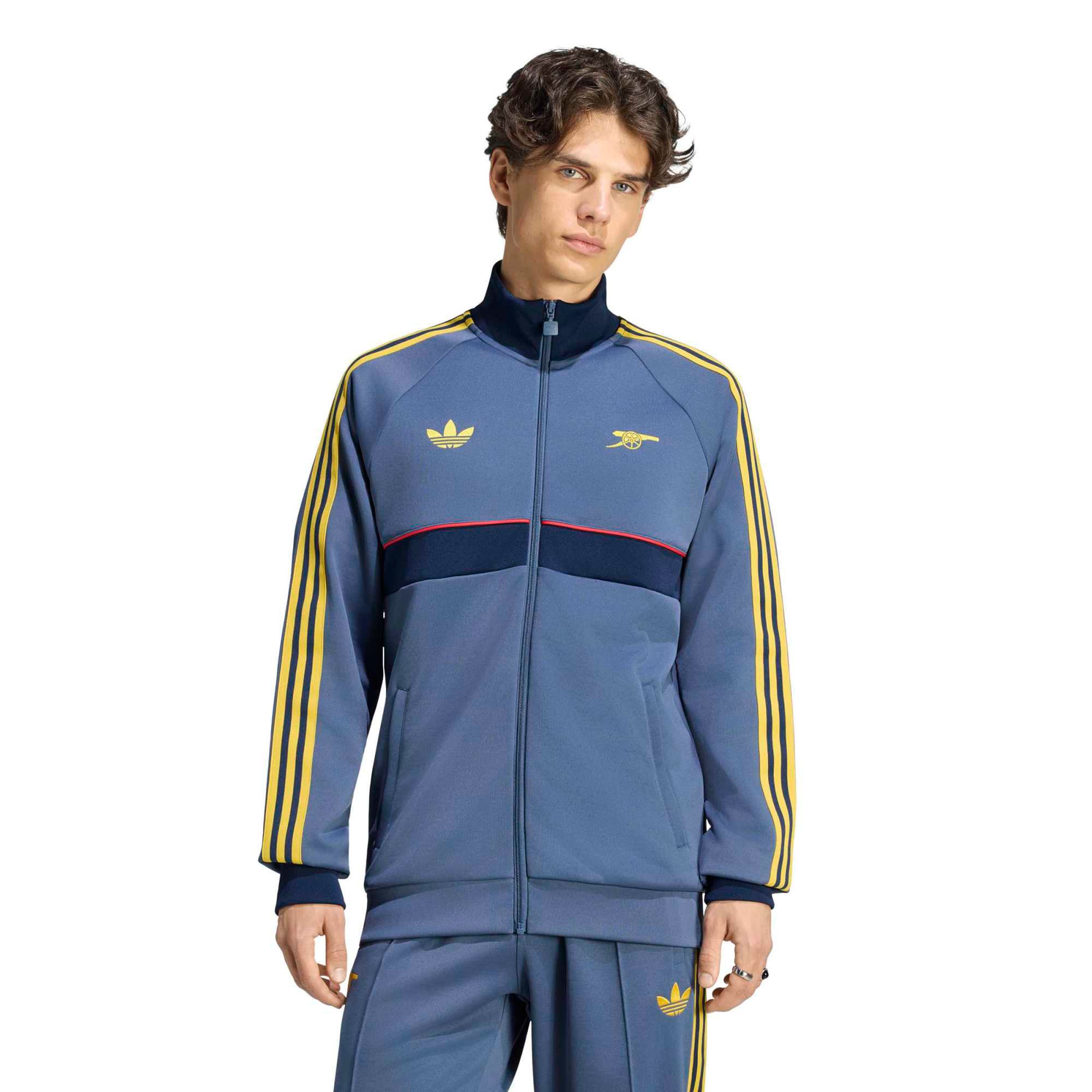 Men's adidas Originals Blue Arsenal Icon Full-Zip Track Jacket