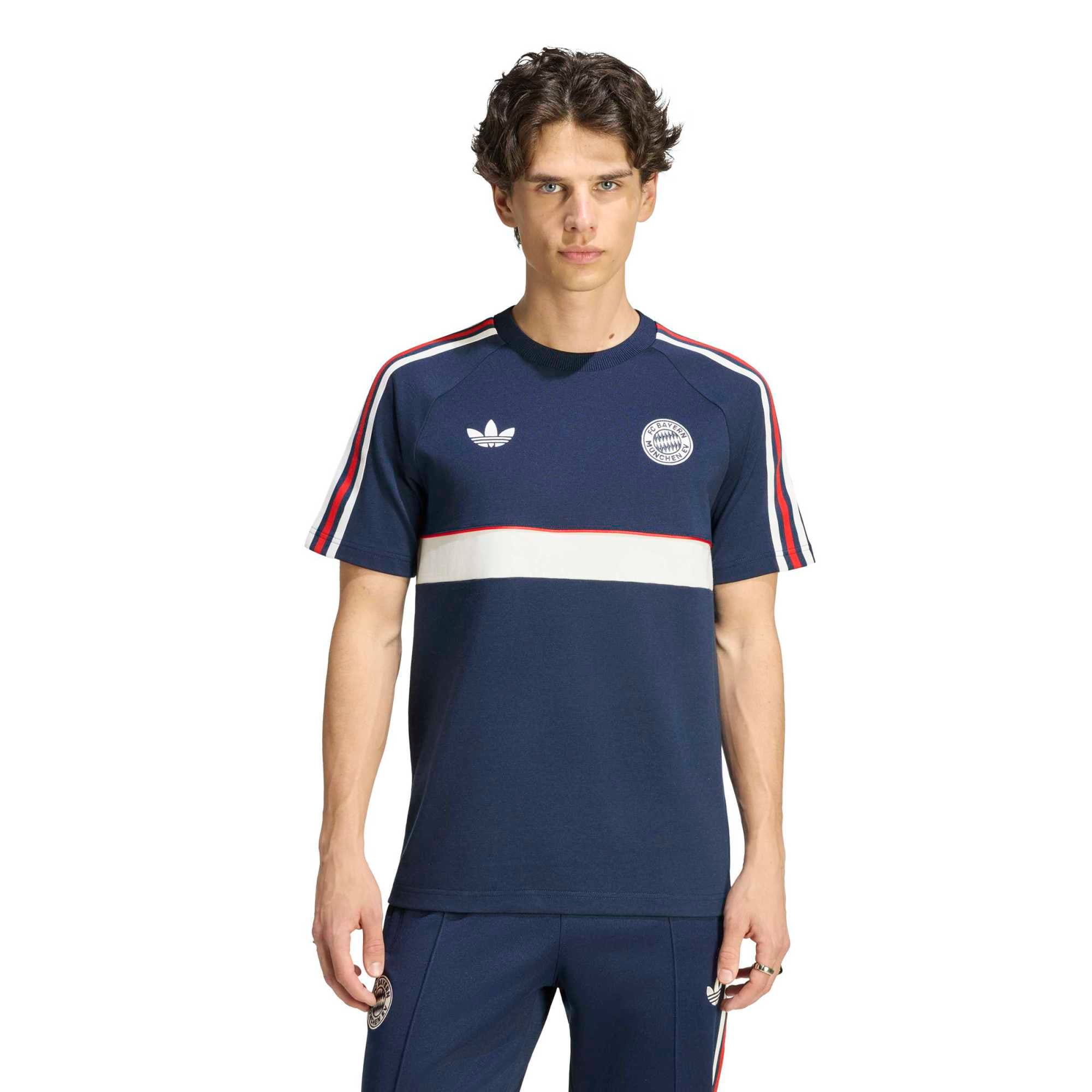 Men's adidas Originals Navy Bayern Munich OG 2.0 T-Shirt
