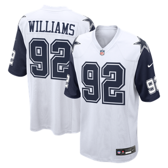 Men's Nike Quinnen Williams White Dallas Cowboys Game Jersey