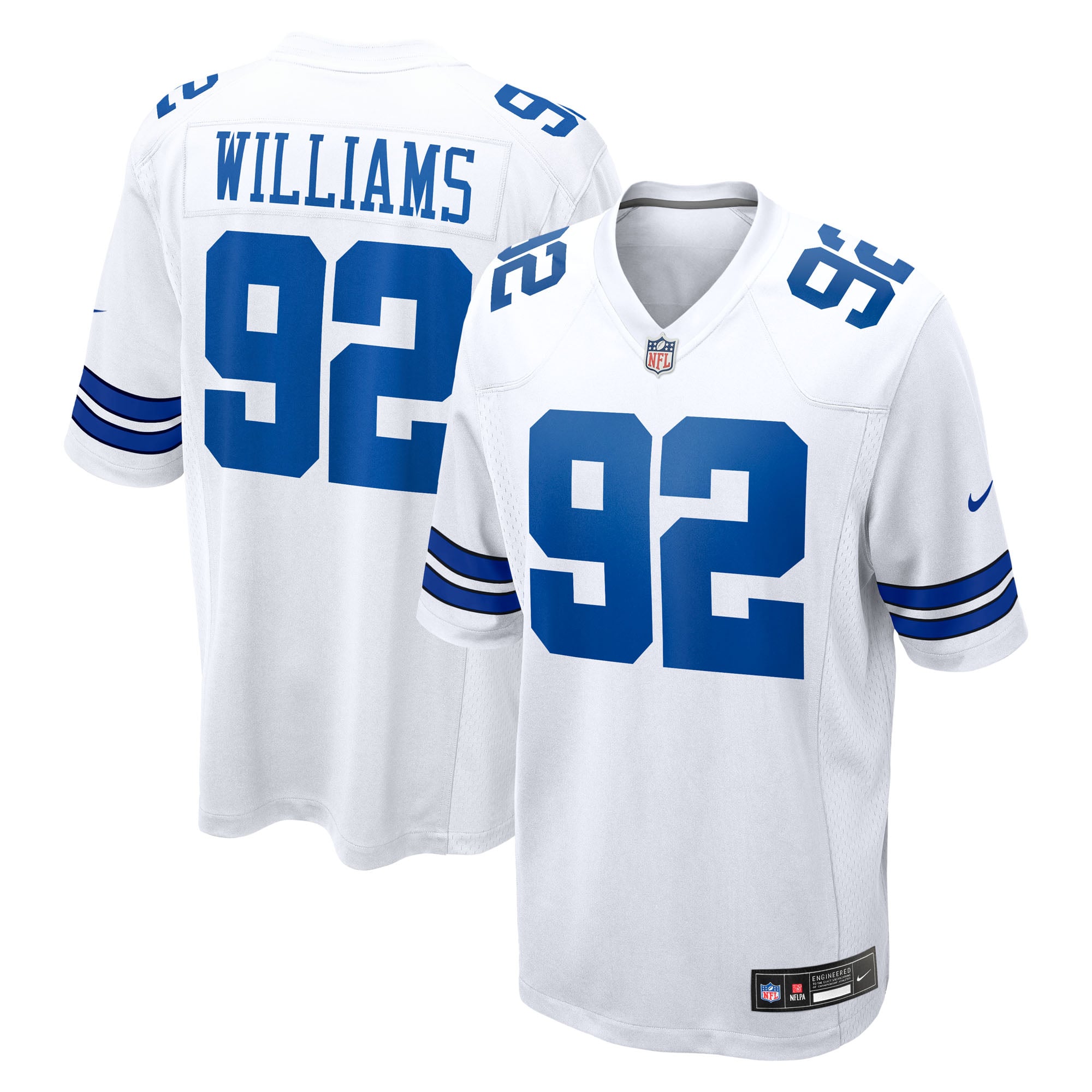 Men’s Nike Quinnen Williams White Dallas Cowboys Game Jersey Men’s Nike Quinnen Williams White Dallas Cowboys Game Jersey