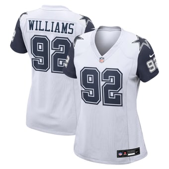 Women's Nike Quinnen Williams White Dallas Cowboys Alternate Game Jersey