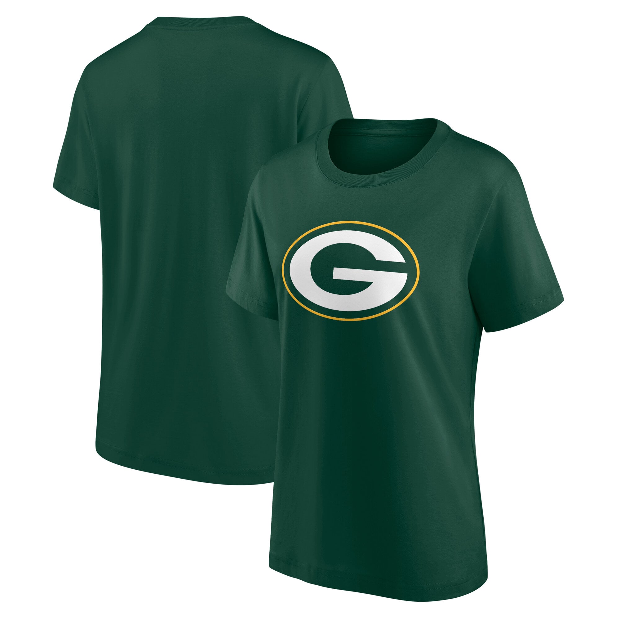 T-shirt graphique avec logo principal des Green Bay Packers - Femme