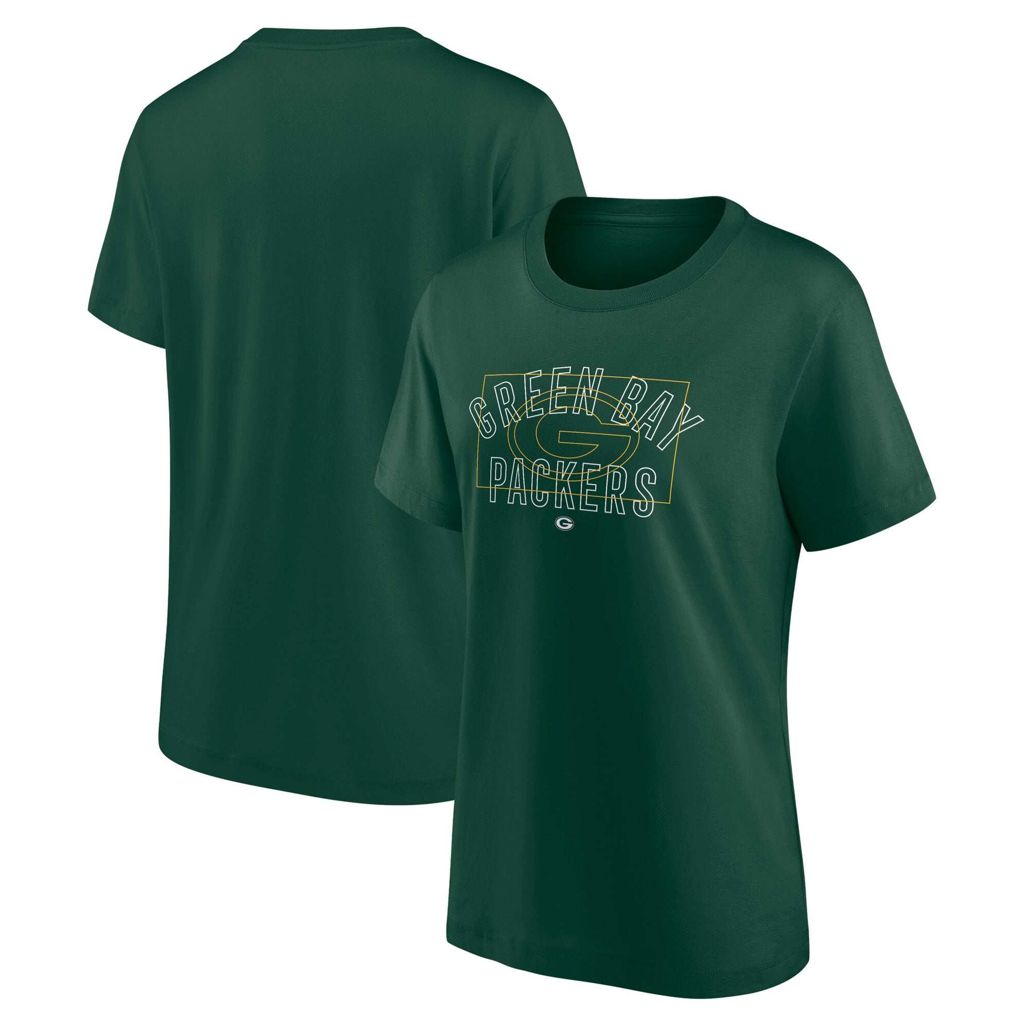 Green Bay Packers Exoskeleton T-Shirt - Womens