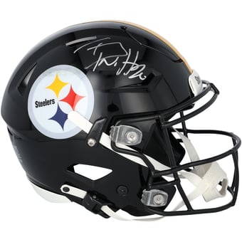 T.J. Watt Pittsburgh Steelers Autographed Riddell Speed Flex Authentic Helmet