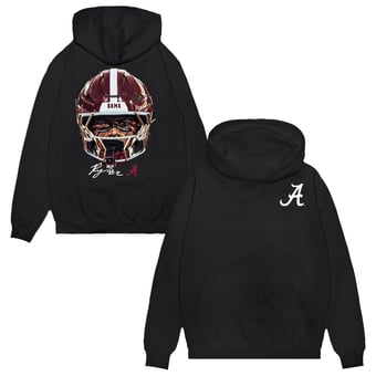 Unisex Ryan Williams Black Alabama Crimson Tide NIL Hooded Sweatshirt