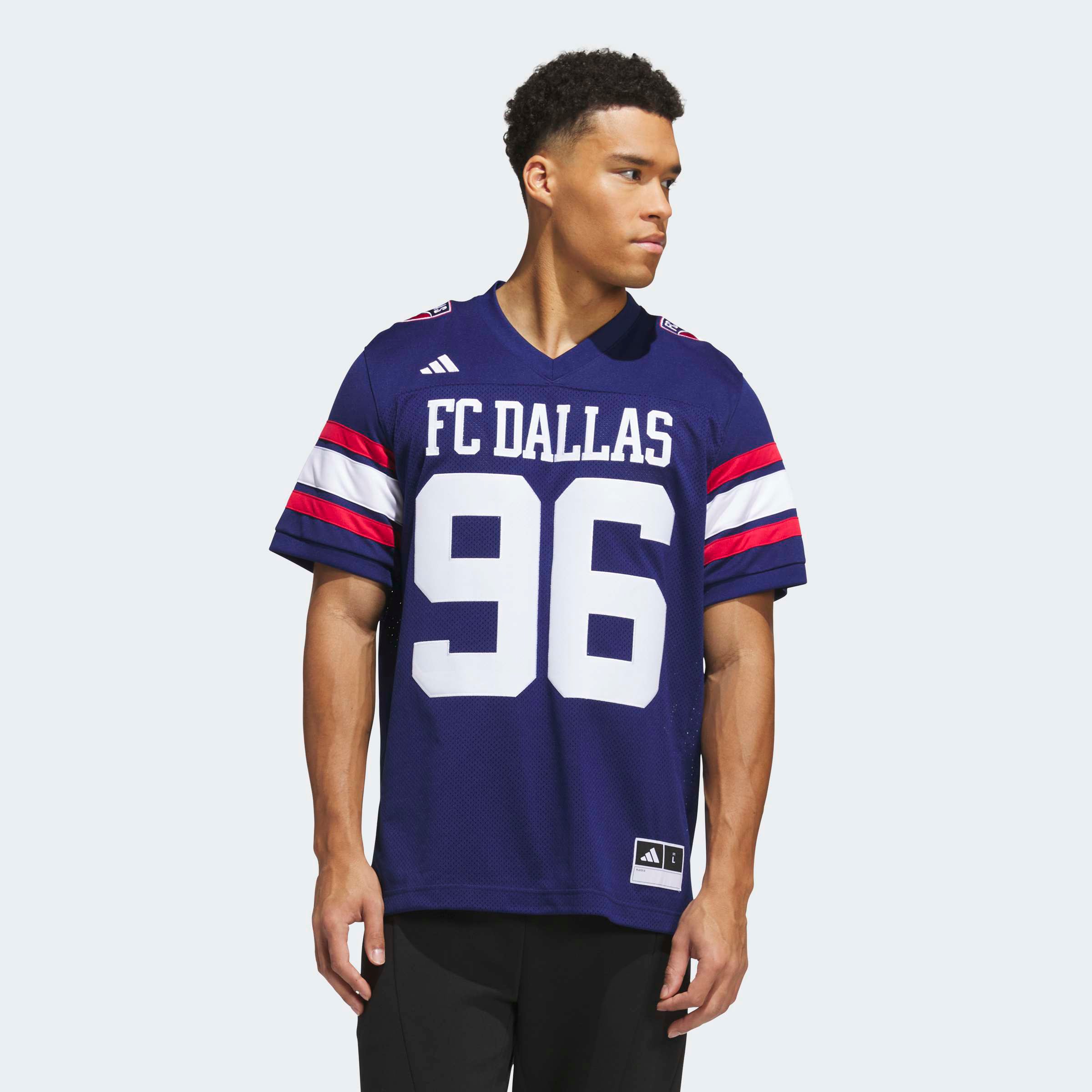 Men's adidas Navy FC Dallas MLS x US Sports Icon Football Jersey