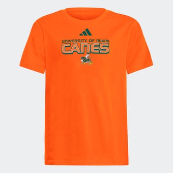 Youth adidas Orange Miami Hurricanes It's Back T-Shirt