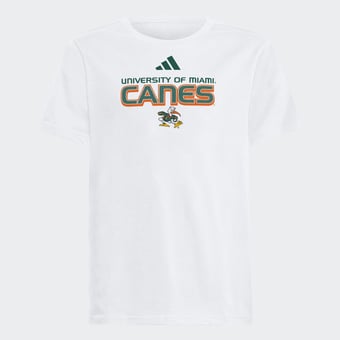 Youth adidas White Miami Hurricanes It's Back T-Shirt