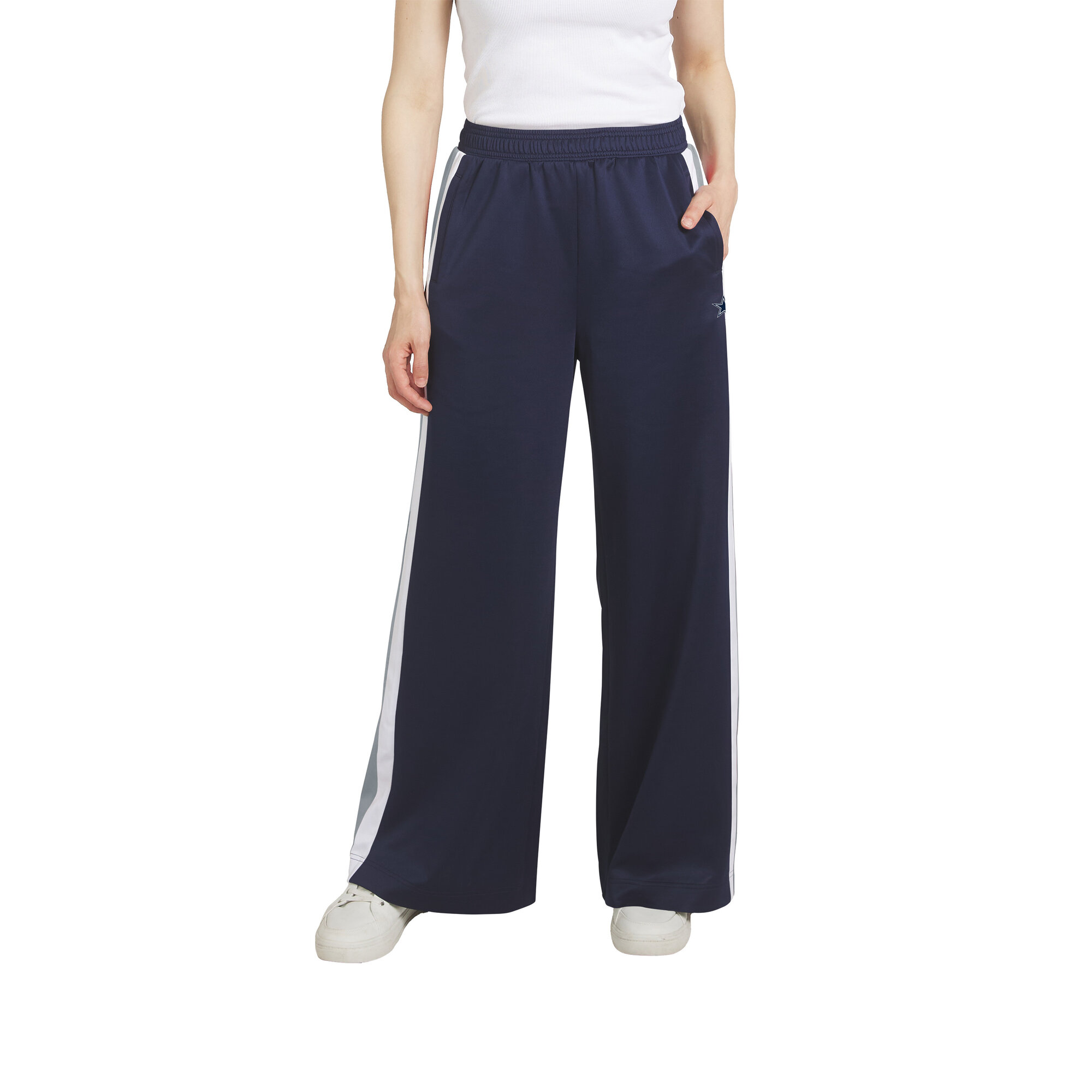 Women's WEAR by Erin Andrews Dallas Cowboys Stripe Track Pants