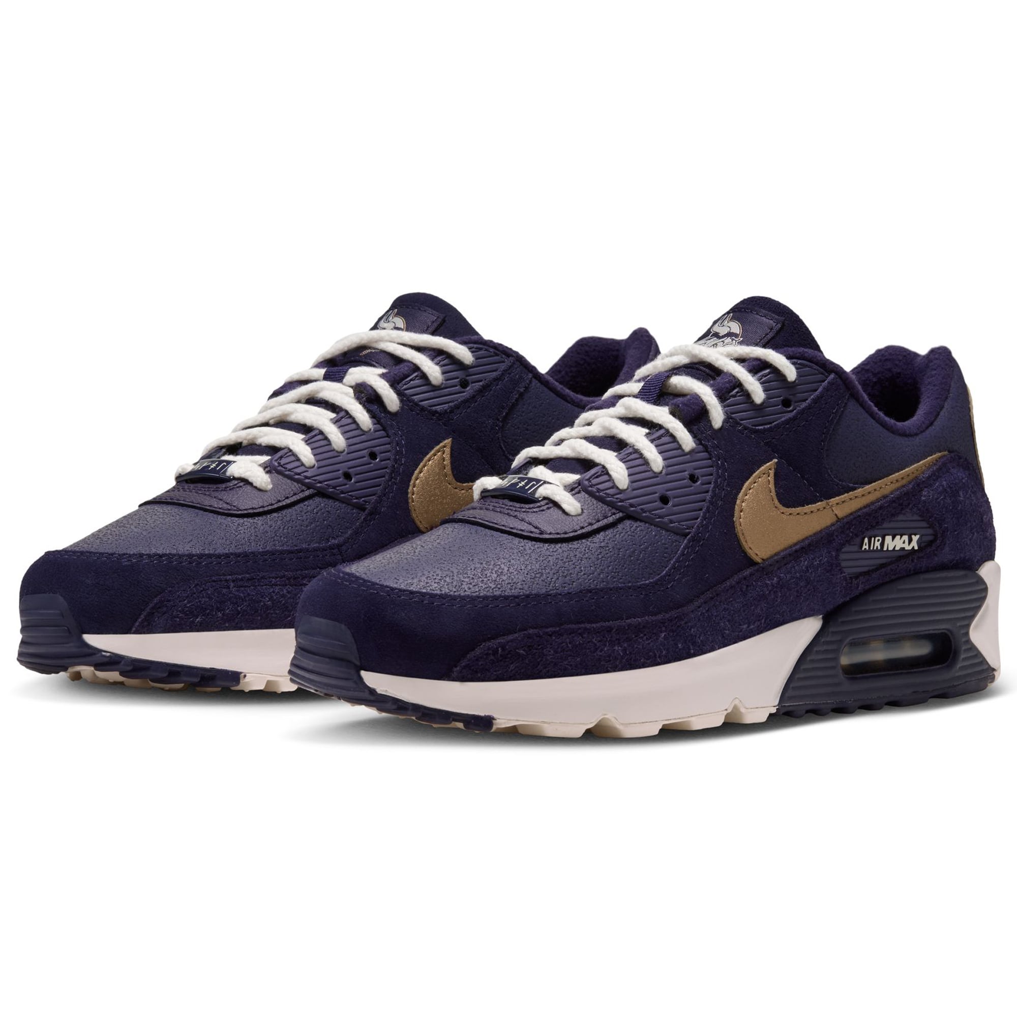 Nike Air Max 90 Herrenschuhe aus der Minnesota Vikings Rivalries Collection 2026 in Lila