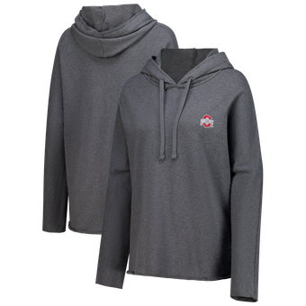 Women's johnnie-O Charcoal Ohio State Buckeyes Kelli Hoodie