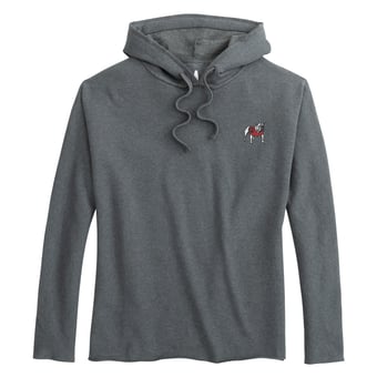 Women's johnnie-O Charcoal Georgia Bulldogs Kelli Hoodie