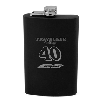 JR Motorsports Traveller Whiskey 8 oz. Flask