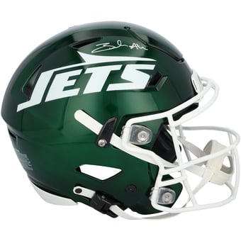 Braelon Allen New York Jets Autographed Riddell Speed Flex Authentic Helmet