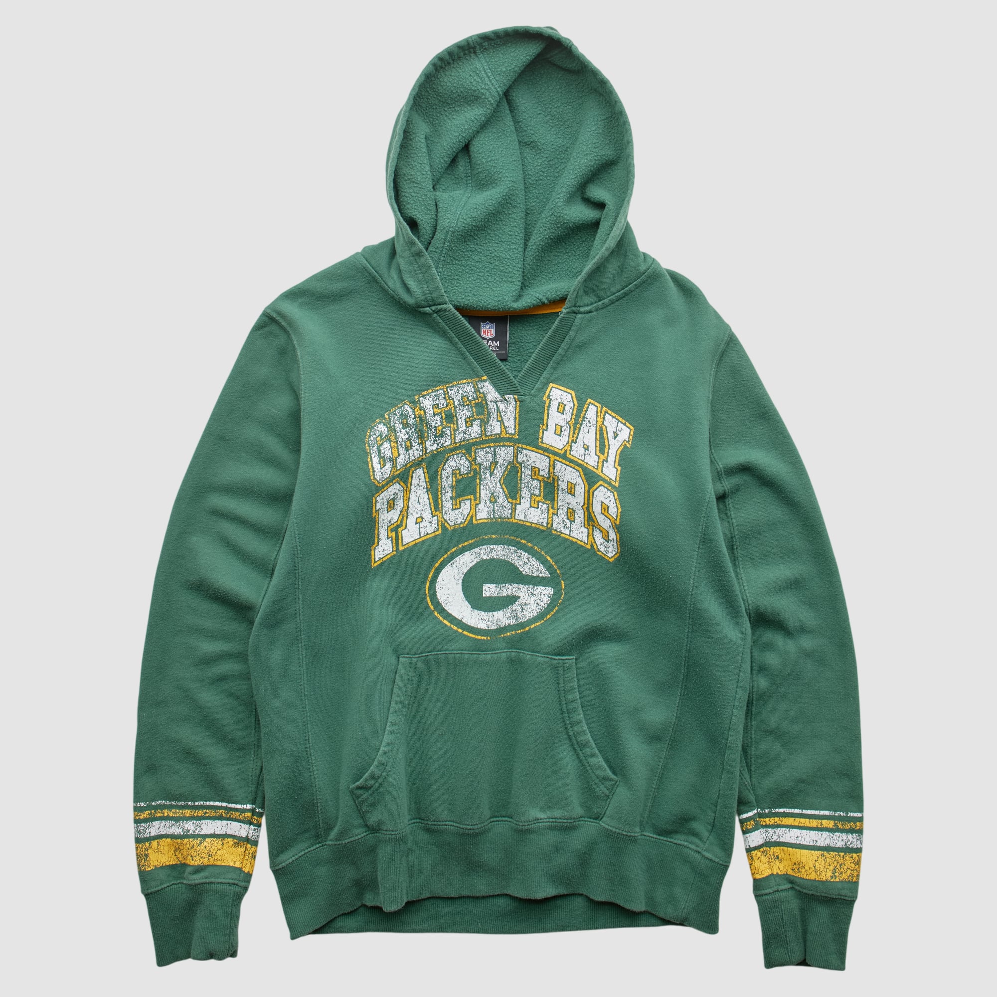Green Bay Packers NFL 2012 Hooded Pullover Sweatshirt – Green – XXS by Fanatics Real Vintage Green Bay Packers NFL 2012 Hooded Pullover Sweatshirt – Green – XXS by Fanatics Real Vintage
