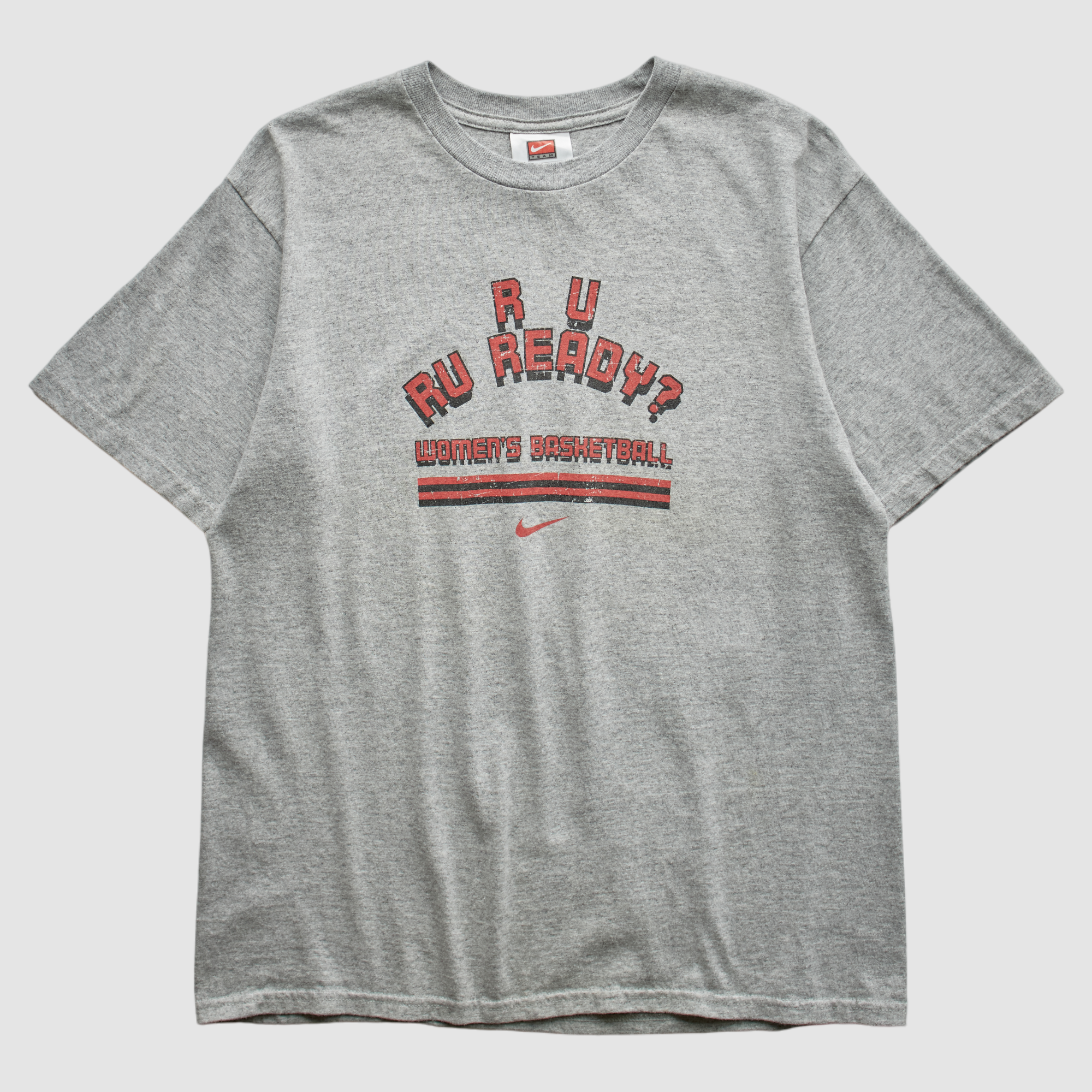 Rutgers Scarlet Knights Nike 2000s T-shirt – Gray – XS by Fanatics Real Vintage Rutgers Scarlet Knights Nike 2000s T-shirt – Gray – XS by Fanatics Real Vintage