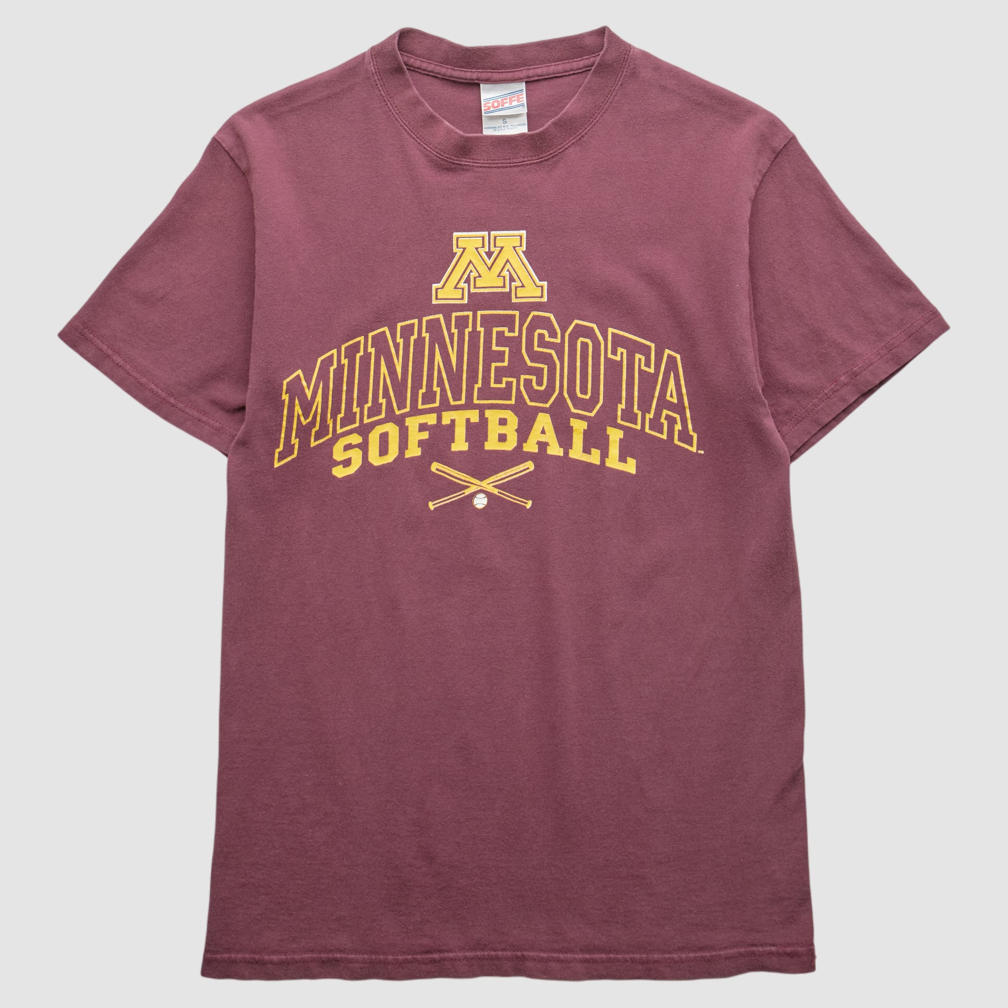 Minnesota Golden Gophers Soffe 2000s T-shirt - Maroon - XXS by Fanatics Real Vintage