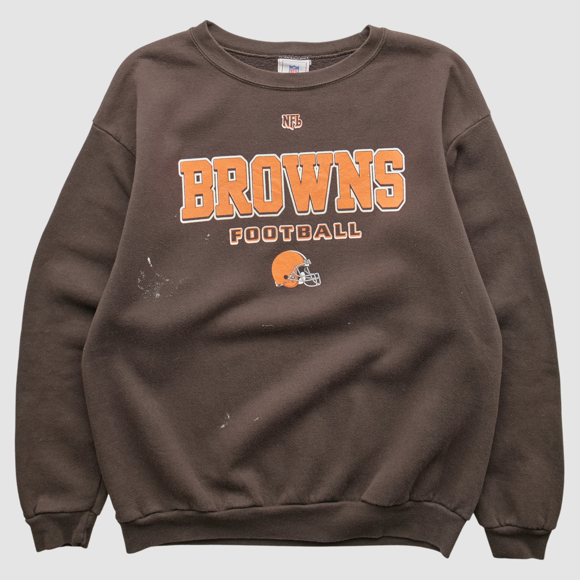Cleveland Browns NFL 2000s Pullover Sweatshirt – Brown – XS by Fanatics Real Vintage Cleveland Browns NFL 2000s Pullover Sweatshirt – Brown – XS by Fanatics Real Vintage