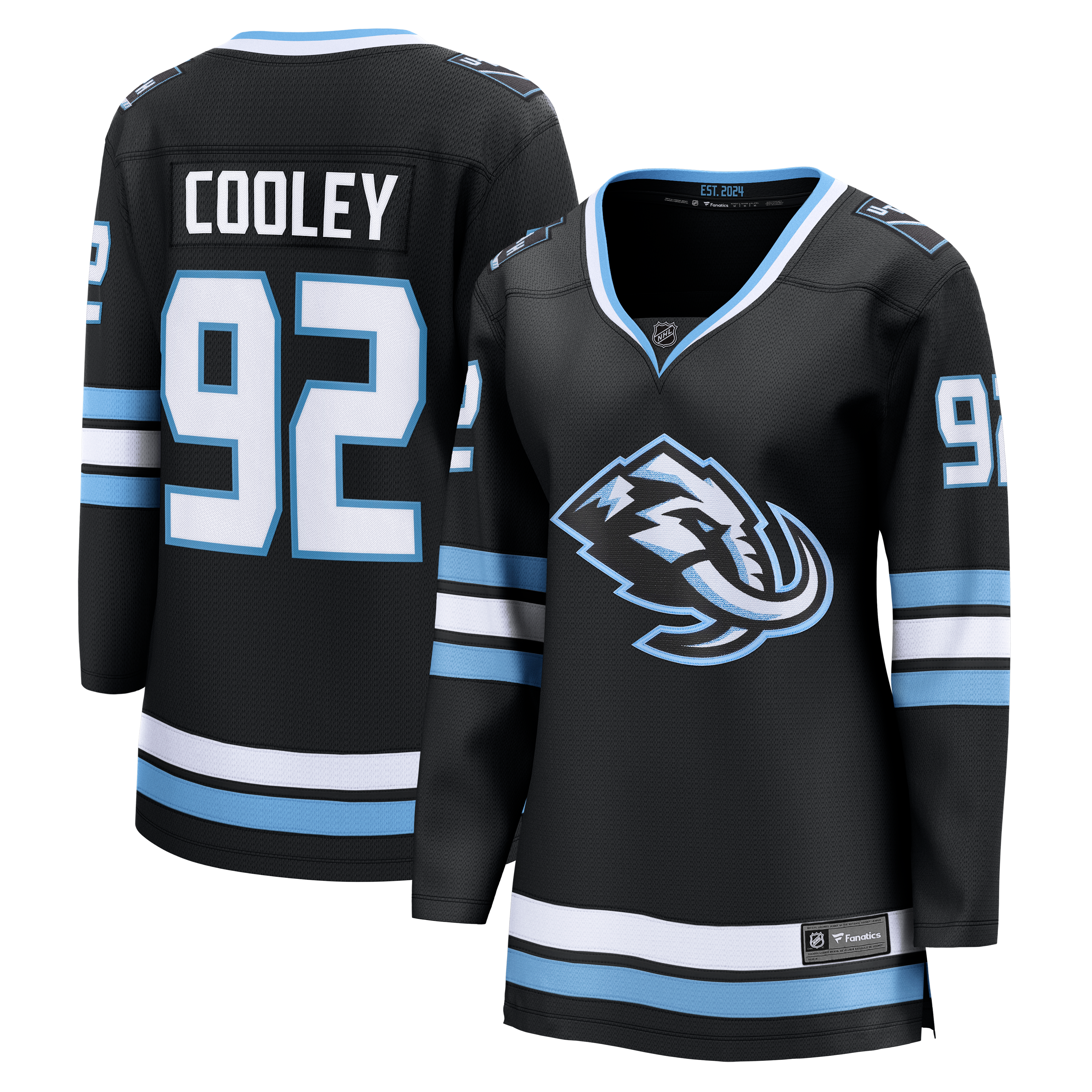 Women's Fanatics Logan Cooley Black Utah Mammoth Home Breakaway Jersey