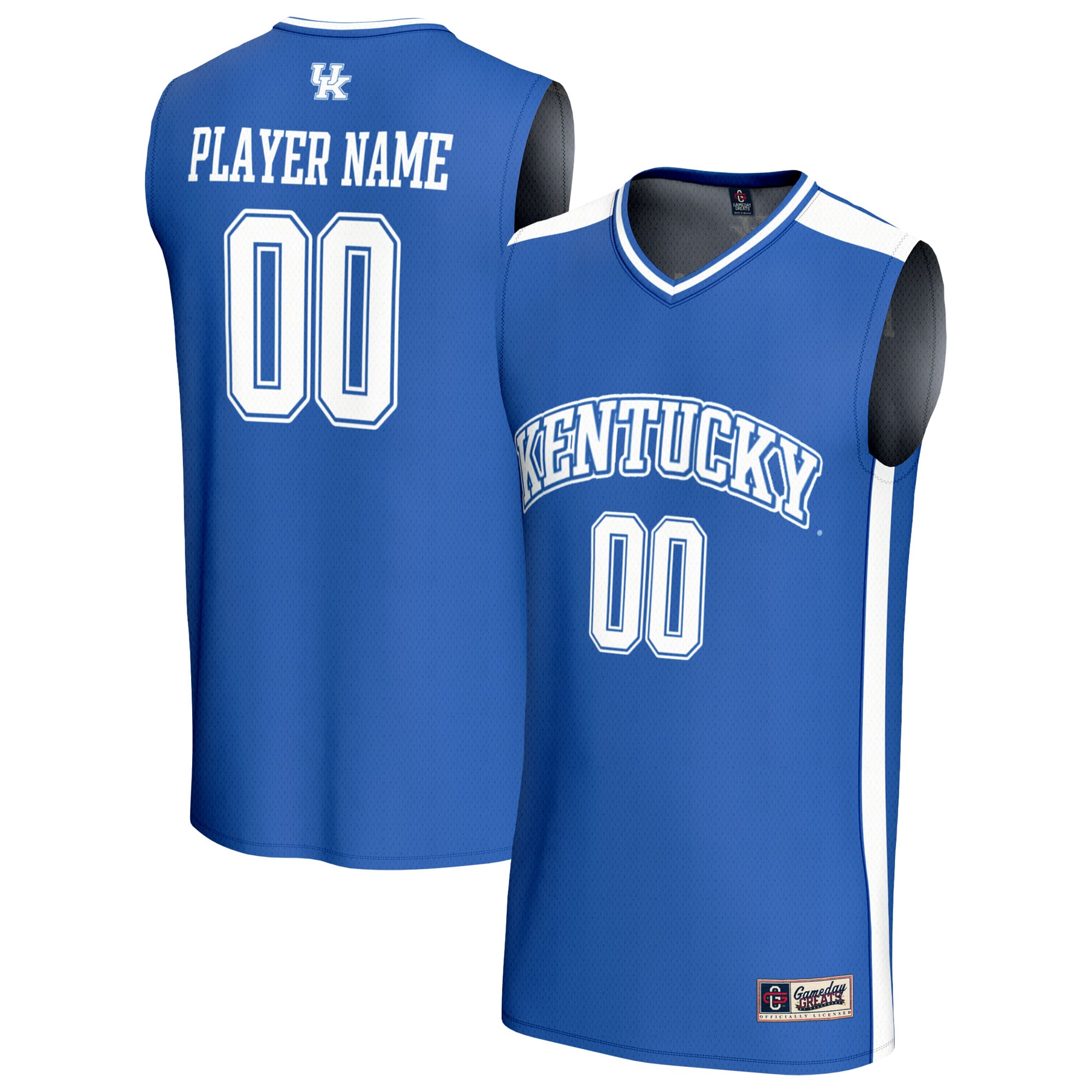 Unisex GameDay Greats Royal Kentucky Wildcats Lightweight Collegiate Men's Basketball NIL Pick-A-Player Fashion Jersey