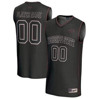Unisex GameDay Greats Black Mississippi State Bulldogs Lightweight Collegiate Men's Basketball NIL Pick-A-Player Fashion Jersey