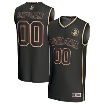 Unisex GameDay Greats Black Florida State Seminoles Lightweight Collegiate Men's Basketball NIL Pick-A-Player Fashion Jersey