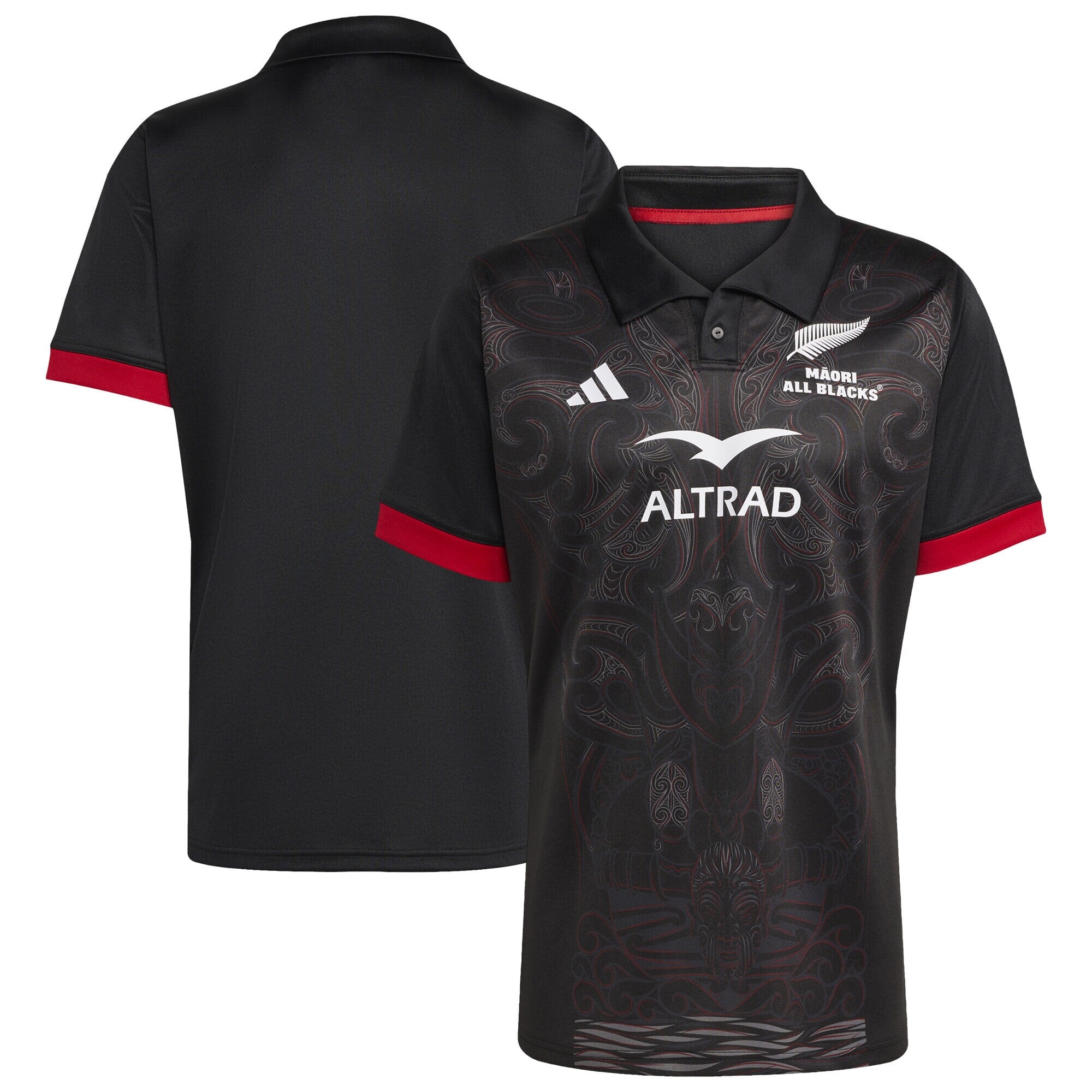 Maglia replica da casa degli All Blacks Maori adidas 2026/27