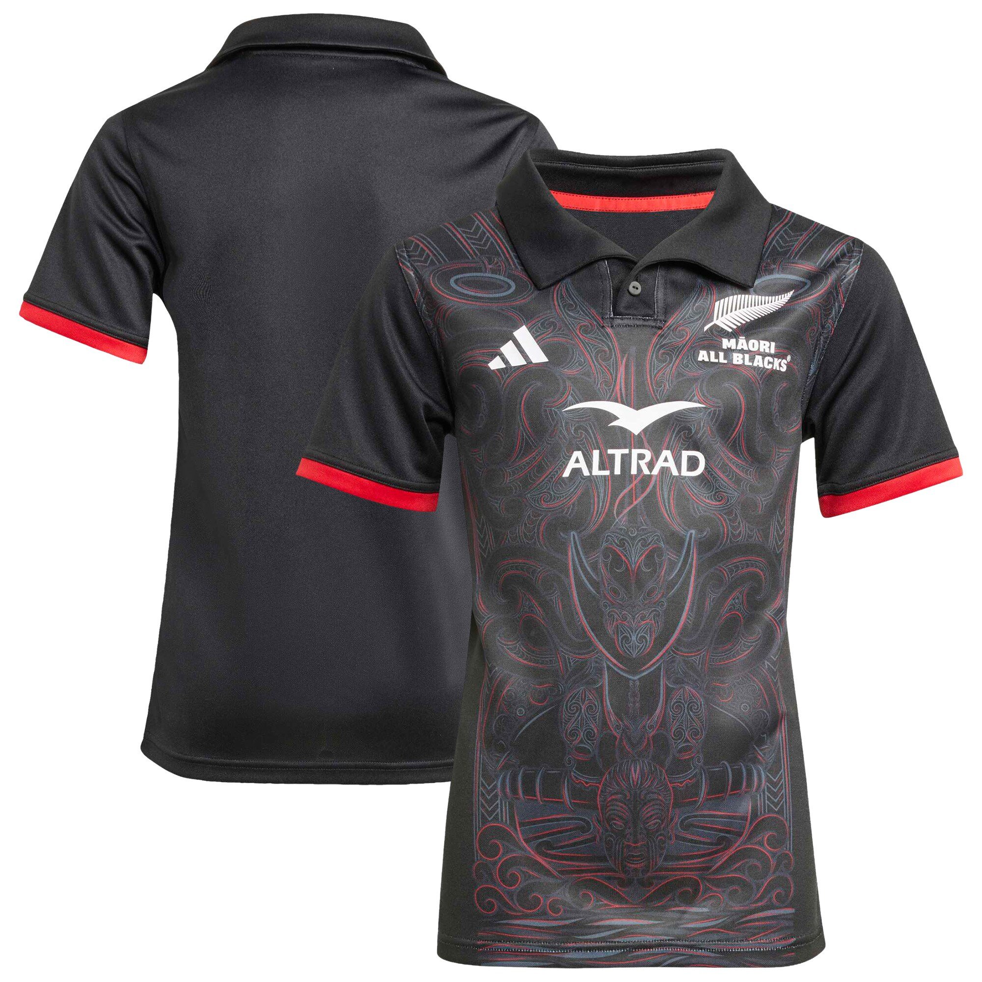 Maglia replica da casa All Blacks Maori adidas 2026/27 - Ragazzi