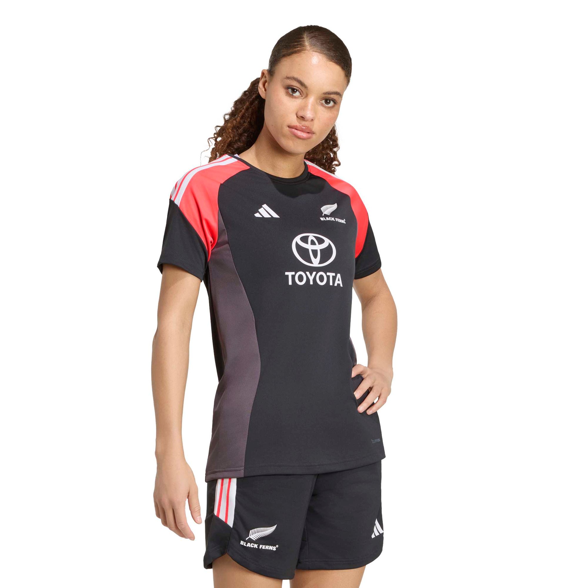 Maglia da allenamento Black Ferns adidas Performance - Nera - Donna