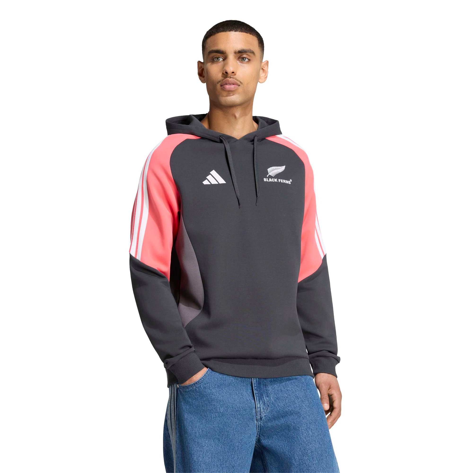 Felpa con cappuccio Black Ferns adidas - Nera