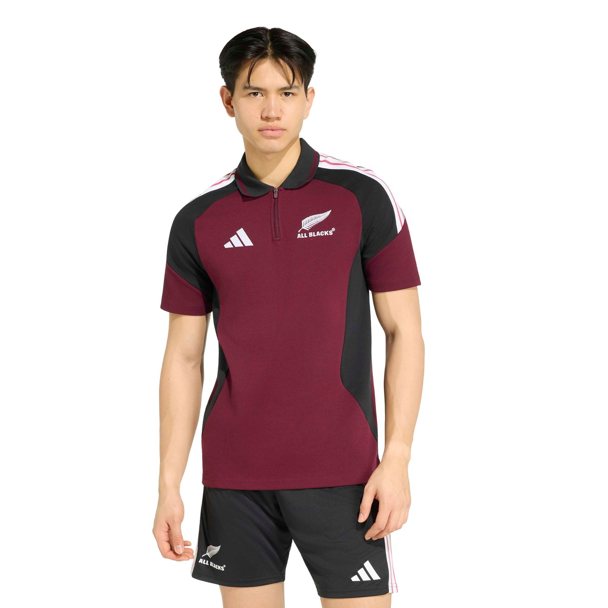 Polo da allenamento adidas All Blacks - Marrone rossiccio