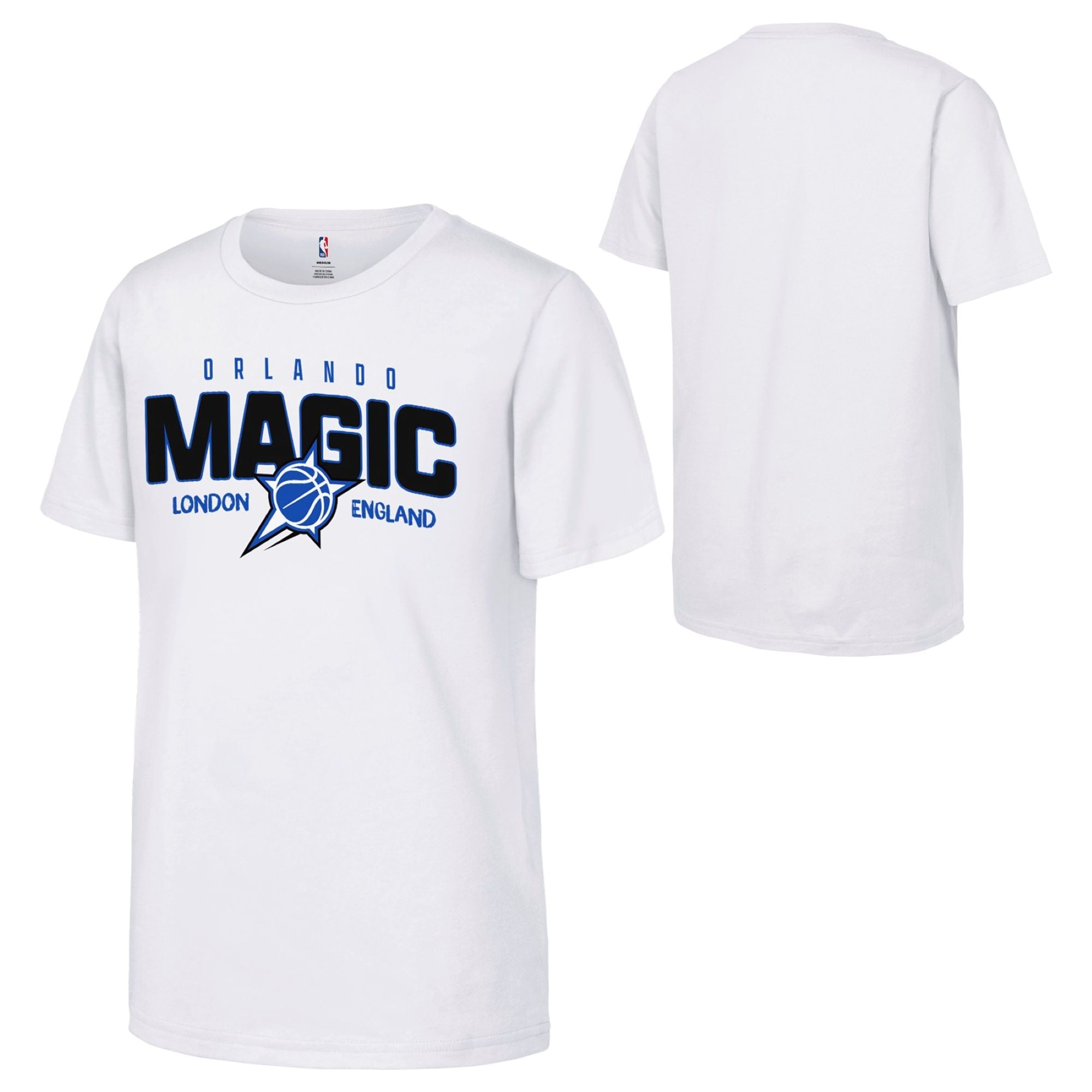 Orlando Magic Hometown 2026 London Games T-Shirt – Youth Orlando Magic Hometown 2026 London Games T-Shirt – Youth