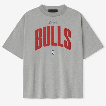 Unisex Fear of God x NBA Heather Gray Chicago Bulls 90's T-Shirt