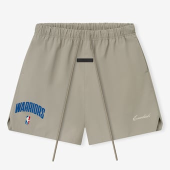 Unisex Fear of God x NBA Gray Golden State Warriors Classic Fit Shorts