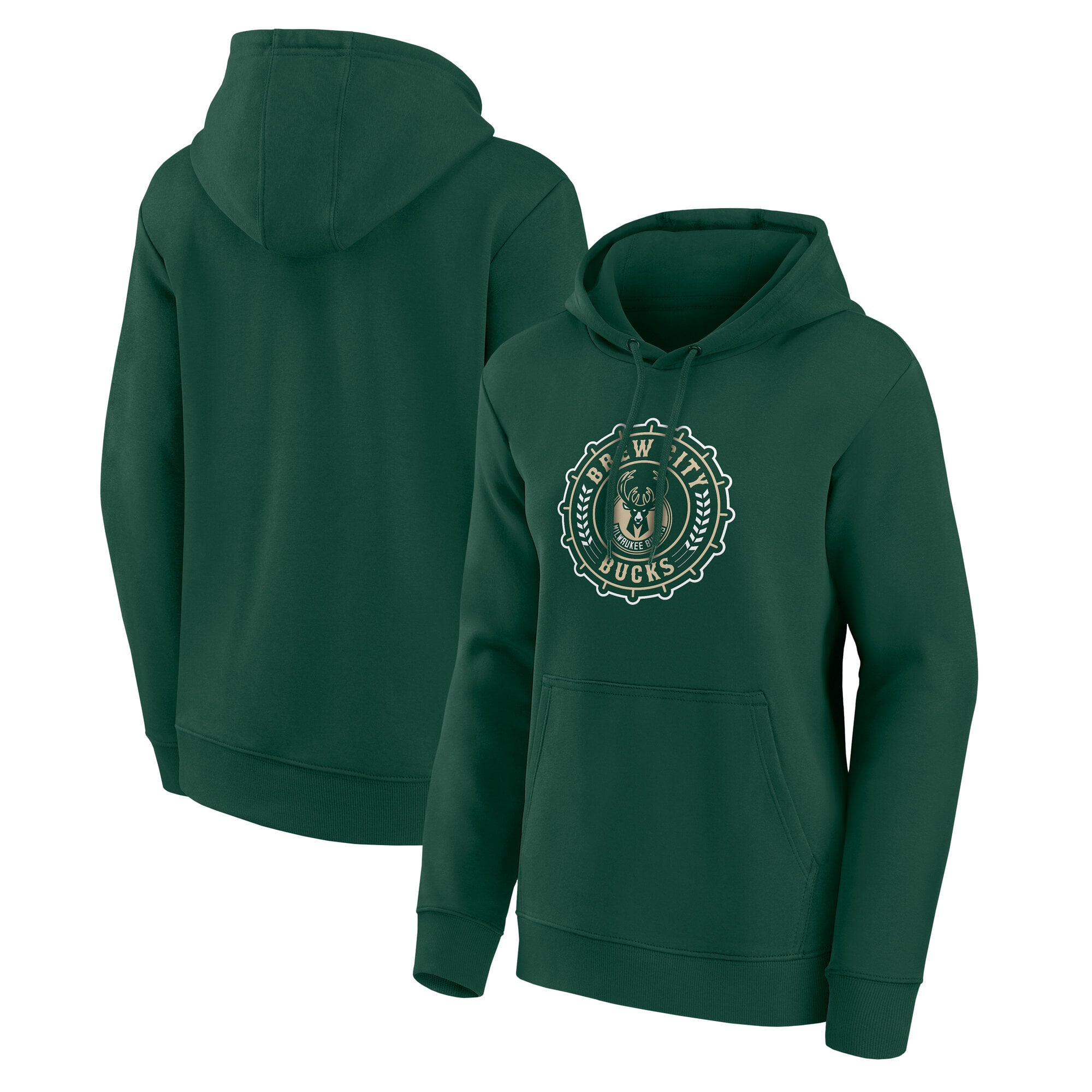 Felpa con cappuccio grafica Milwaukee Bucks Hometown - Donna