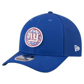 Men's New Era  Royal New York Giants Floral 9FORTY M-Crown Trucker Adjustable Hat