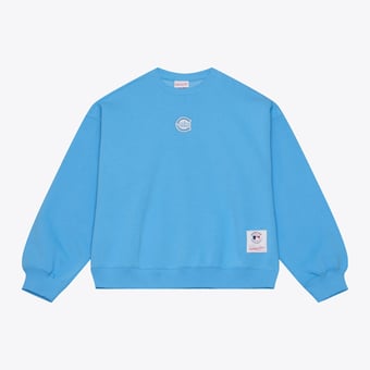 Men's Mitchell & Ness Light Blue Chicago Cubs Insignia Fleece Sweatshirt